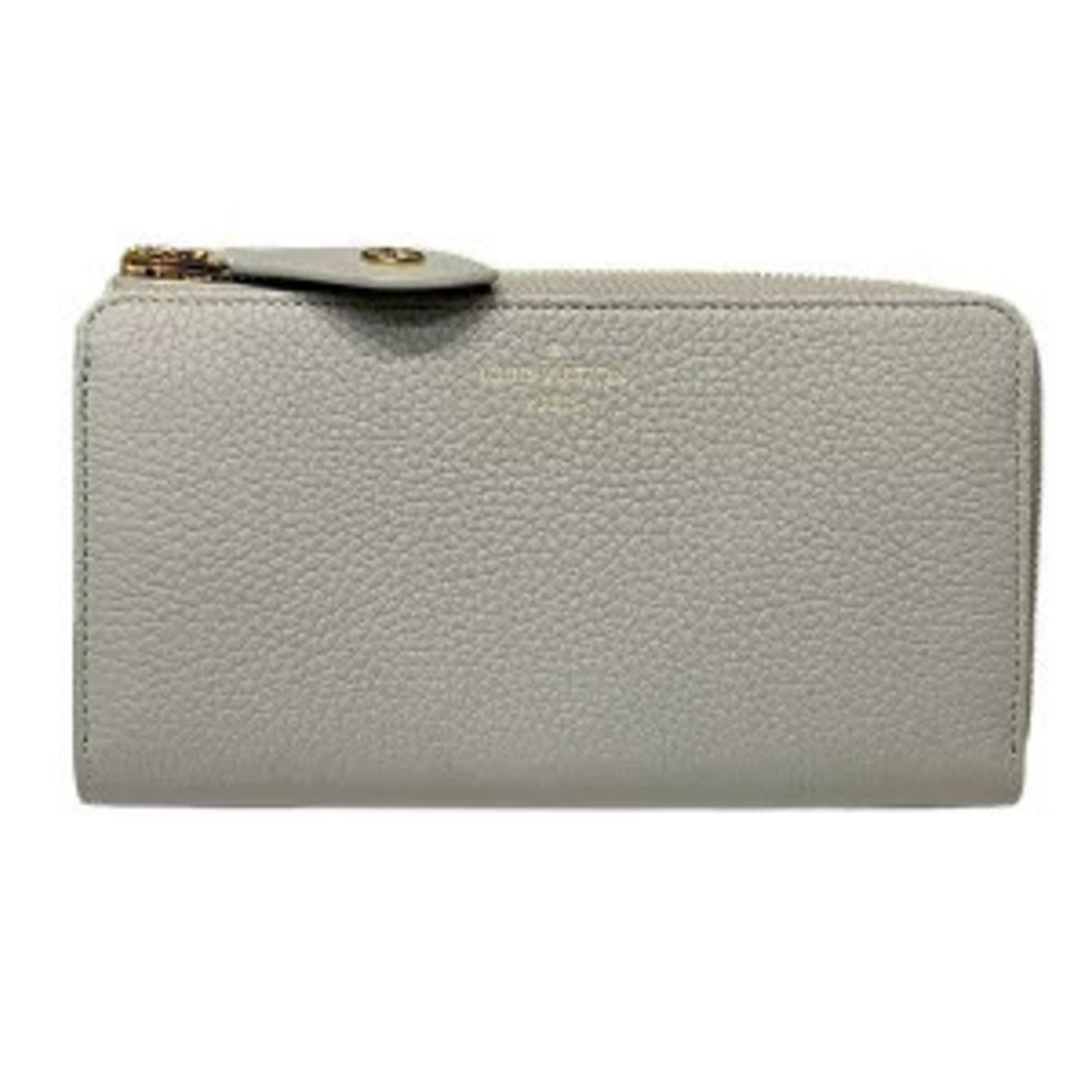 Louis Vuitton Taurillon Portefeuille Comet L shaped zipper long wallet